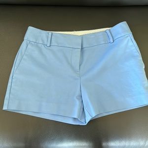 Ann Taylor Loft Baby Blue Women’s Chino Shorts Size 0 Summer Classic Preppy